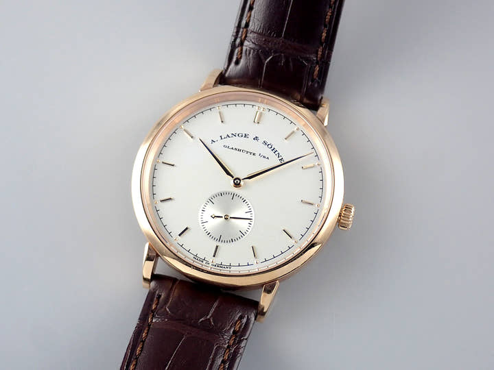 A.ランゲ&ゾーネ サクソニア Ref.216.032 シルバー文字盤 中古 saxonia-9