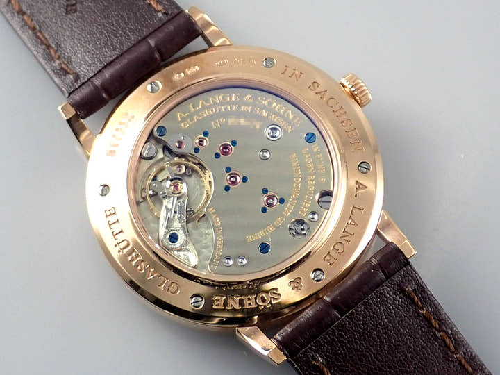 A.ランゲ&ゾーネ サクソニア Ref.216.032 シルバー文字盤 中古 saxonia-9