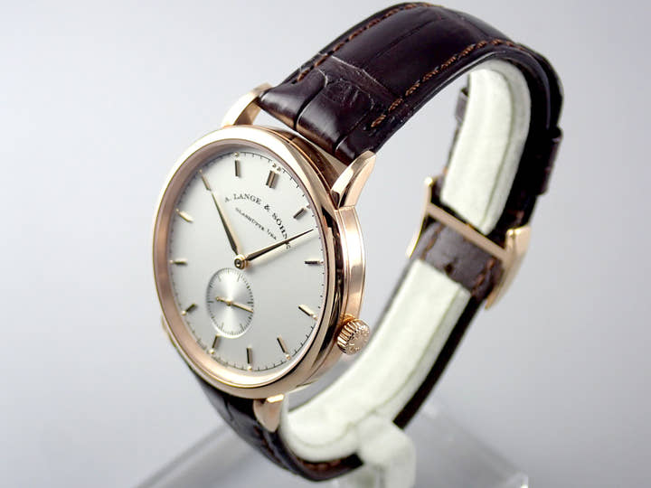 A.ランゲ&ゾーネ サクソニア Ref.216.032 シルバー文字盤 中古 saxonia-9