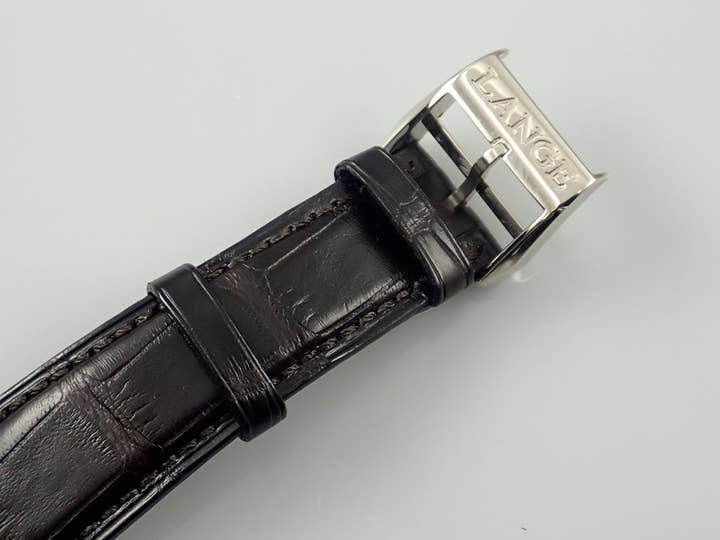 A. Lange & Söhne Saxonia Annual Calendar Ref.330.026E Silver Dial Good Condition 7AM137MS