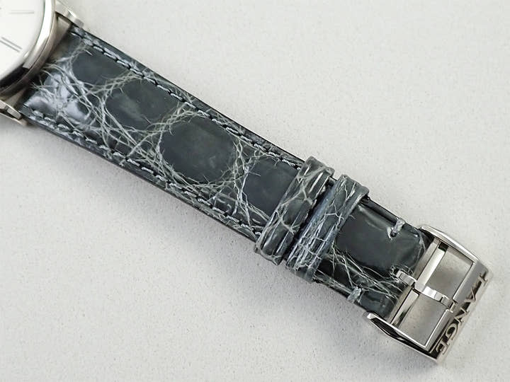 A.ランゲ&ゾーネ サクソニア フラッハ Ref.201.027 シルバー文字盤 美品 HC944790