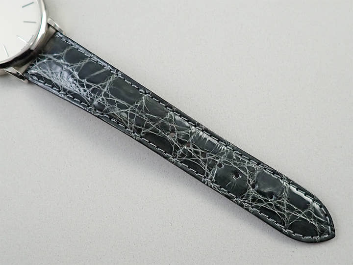 A.ランゲ&ゾーネ サクソニア フラッハ Ref.201.027 シルバー文字盤 美品 HC944790