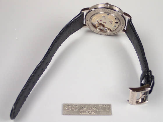 A.ランゲ&ゾーネ サクソニア Ref.215.029 ブラック文字盤 中古 saxonia