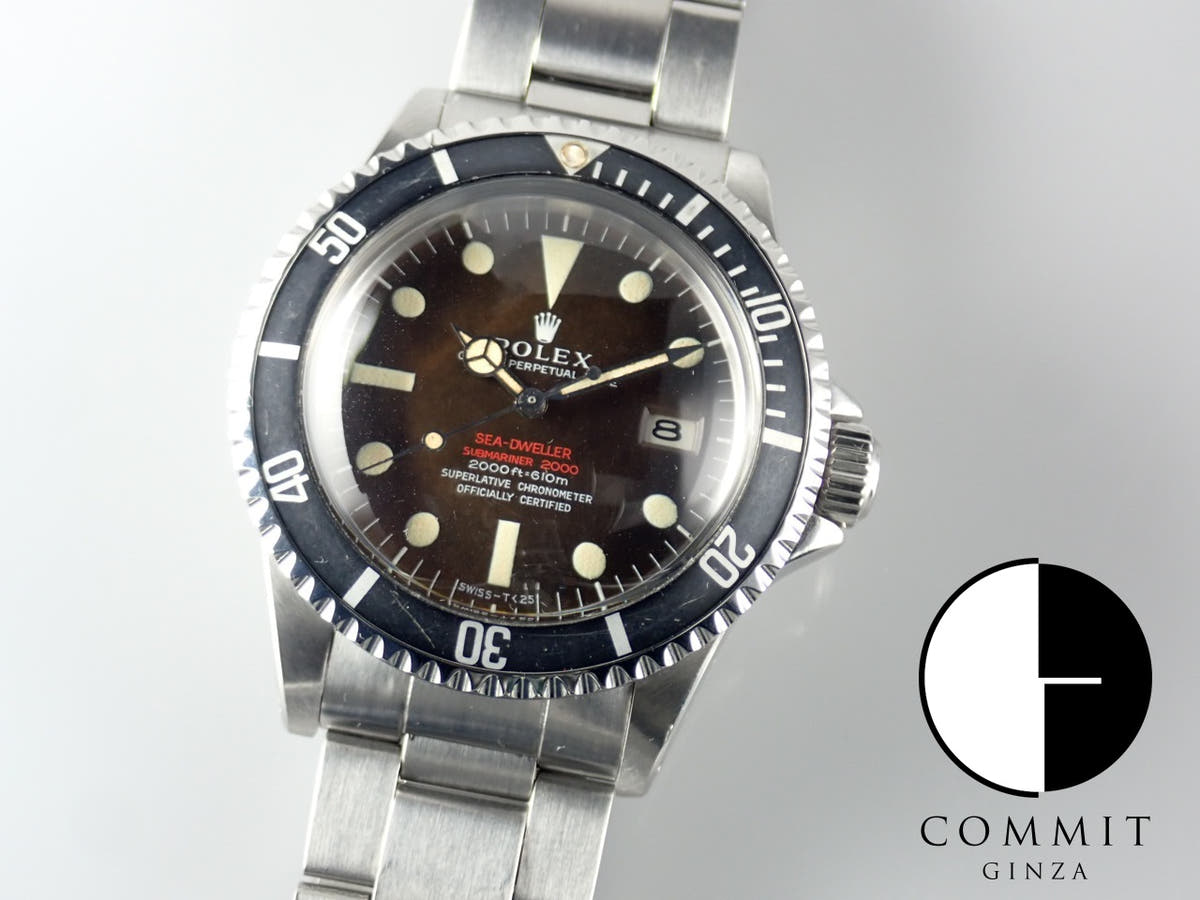 Rolex Sea-Dweller Ref.1665 Tropical Dial Used sea-dweller-102