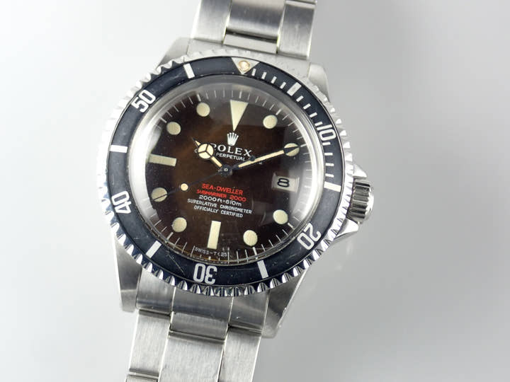 Rolex Sea-Dweller Ref.1665 Tropical Dial Used sea-dweller-102