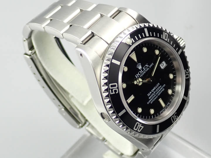 ロレックス シードゥエラー Ref.16600 ステンレススチール ブラック文字盤