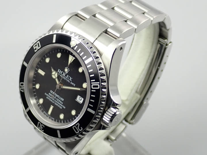 ロレックス シードゥエラー Ref.16600 ステンレススチール ブラック文字盤