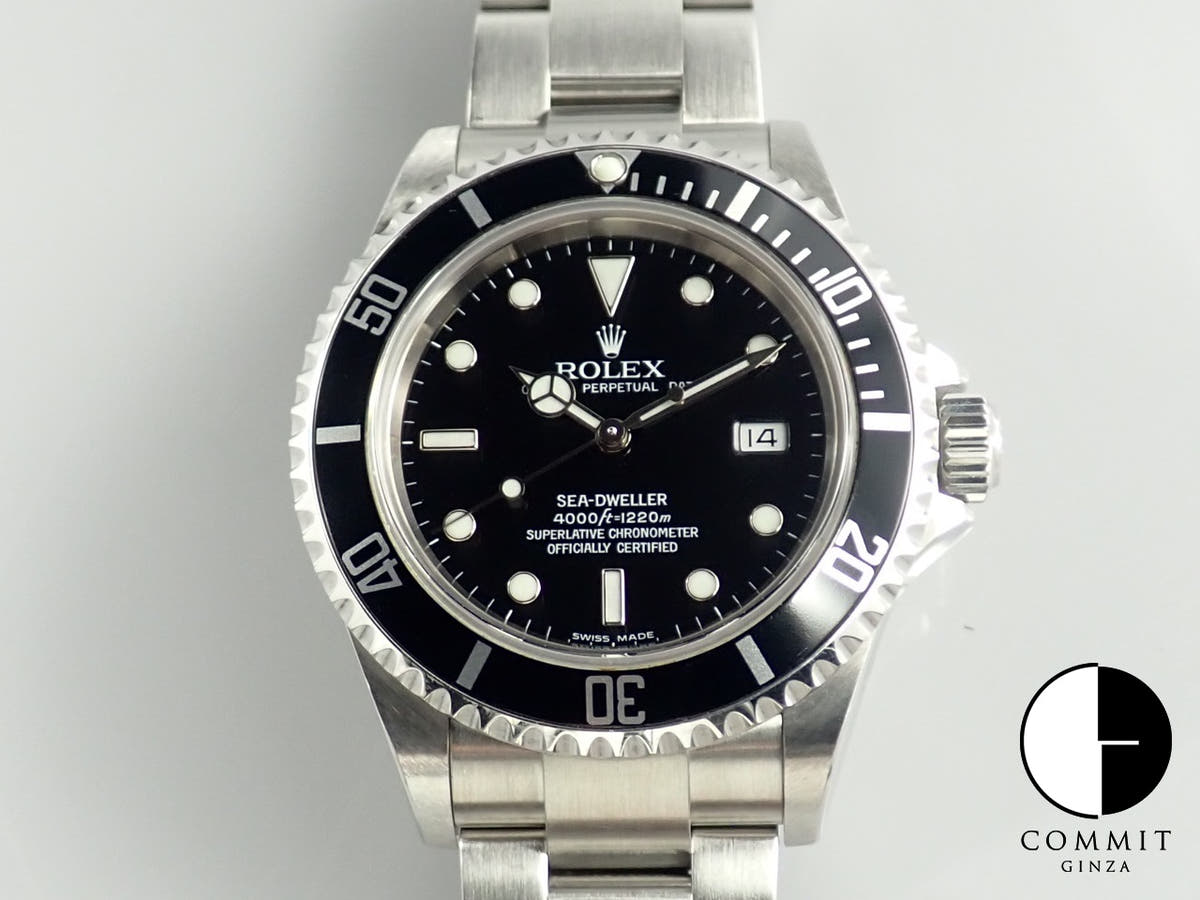 Rolex Sea-Dweller Ref. 16600 Stainless Steel Black Dial