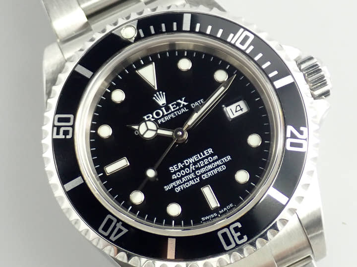 Rolex Sea-Dweller Ref. 16600 Stainless Steel Black Dial