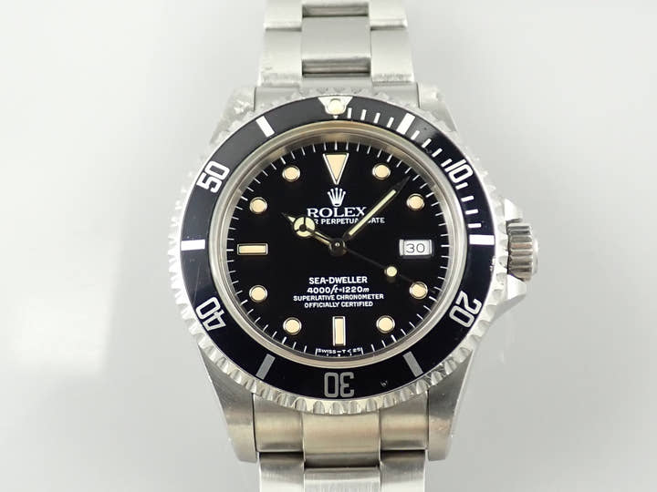 ロレックス シードゥエラー Ref.16600 ステンレススチール ブラック文字盤