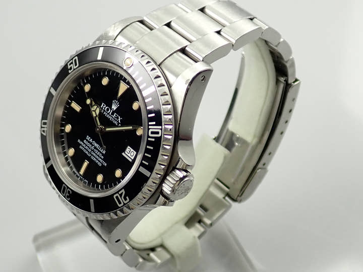 ロレックス シードゥエラー Ref.16600 ステンレススチール ブラック文字盤