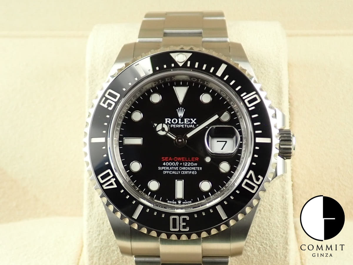 ロレックス シードゥエラー Ref.126600 ステンレススチール ブラック文字盤