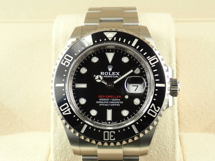 ロレックス シードゥエラー Ref.126600 ステンレススチール ブラック文字盤