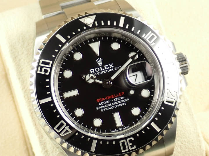 ロレックス シードゥエラー Ref.126600 ステンレススチール ブラック文字盤