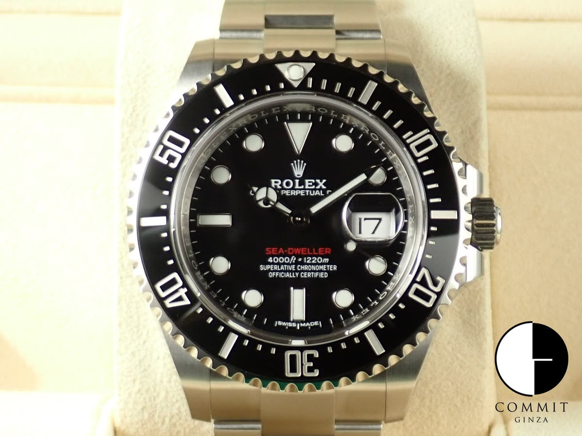ロレックス シードゥエラー Ref.126600 ステンレススチール ブラック文字盤