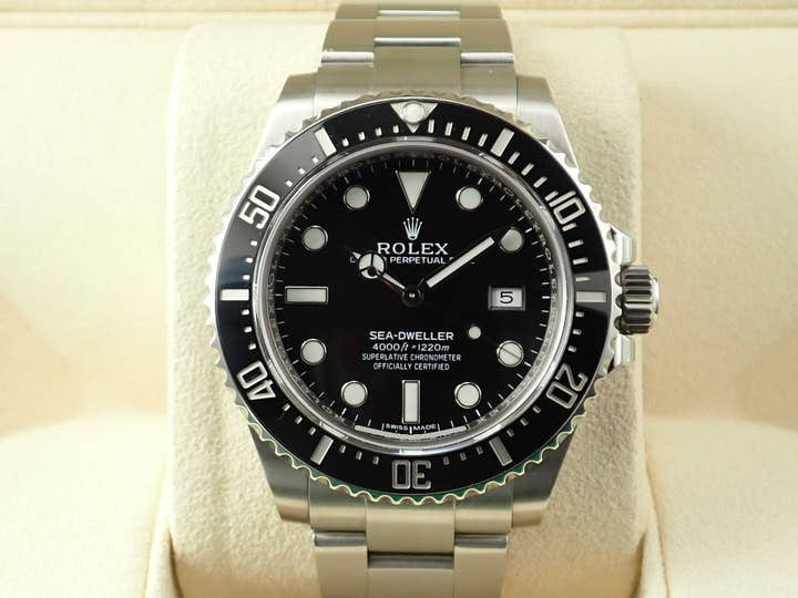 ロレックス シードゥエラー 4000 Ref.116600 ステンレススチール ブラック文字盤