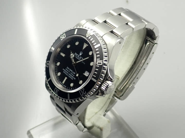 ロレックス シードゥエラー Ref.16600 ステンレススチール ブラック文字盤