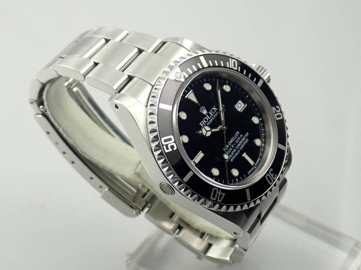 ロレックス シードゥエラー Ref.16600 ステンレススチール ブラック文字盤