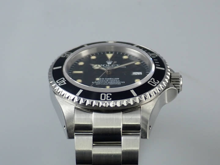 ロレックス シードゥエラー Ref.16600 ステンレススチール ブラック文字盤
