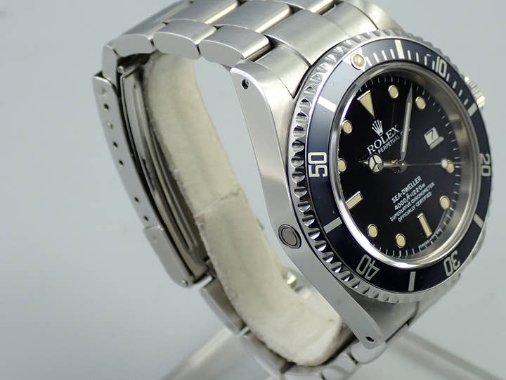 ロレックス シードゥエラー トリプルシックス Ref.16660 ステンレススチール ブラック文字盤