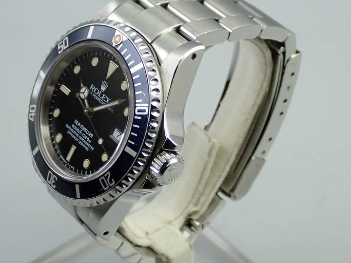 ロレックス シードゥエラー トリプルシックス Ref.16660 ステンレススチール ブラック文字盤