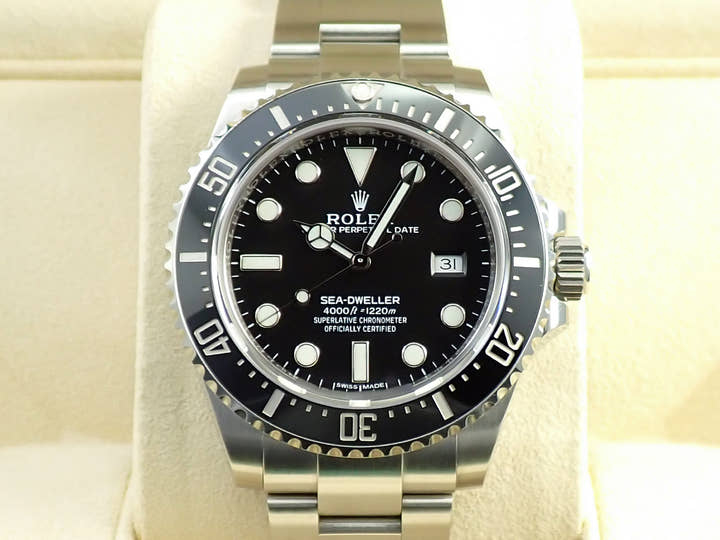 ロレックス シードゥエラー 4000 Ref.116600 ステンレススチール ブラック文字盤