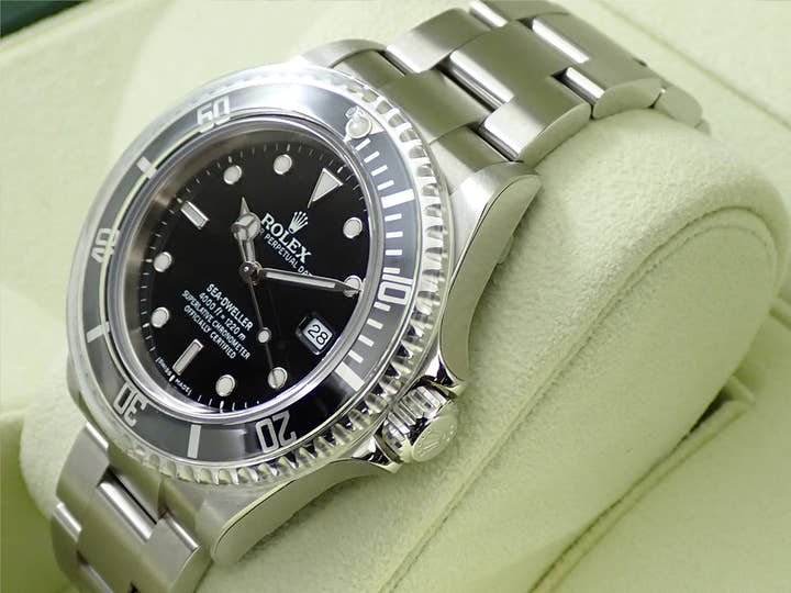 ロレックス シードゥエラー Ref.16600 ステンレススチール ブラック文字盤