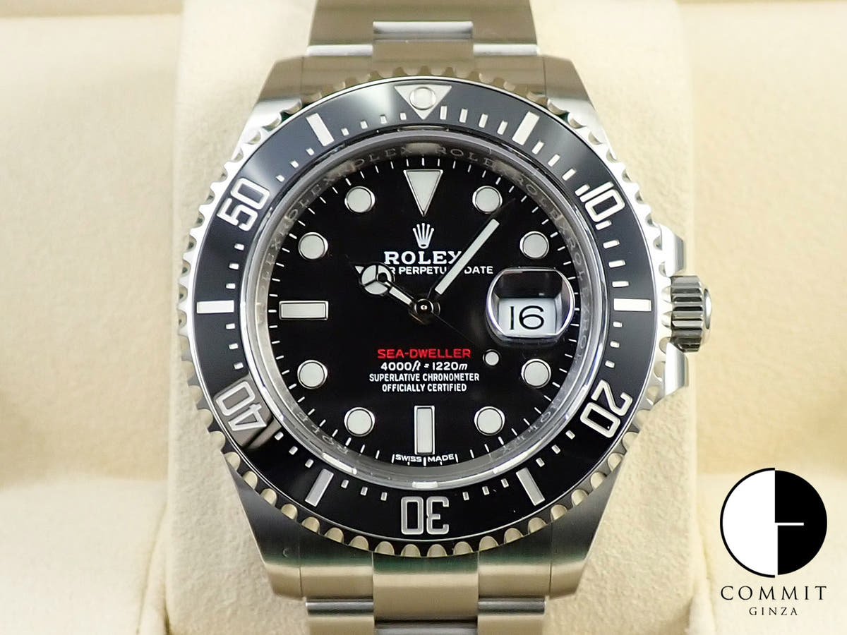 Rolex Sea-Dweller Ref. 126600 Stainless Steel Black Dial