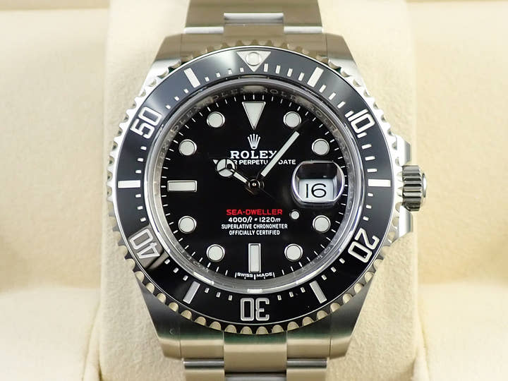 Rolex Sea-Dweller Ref. 126600 Stainless Steel Black Dial
