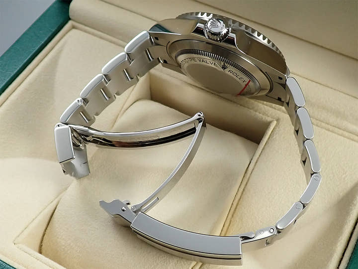 ロレックス シードゥエラー 4000 Ref.116600 ステンレススチール ブラック文字盤