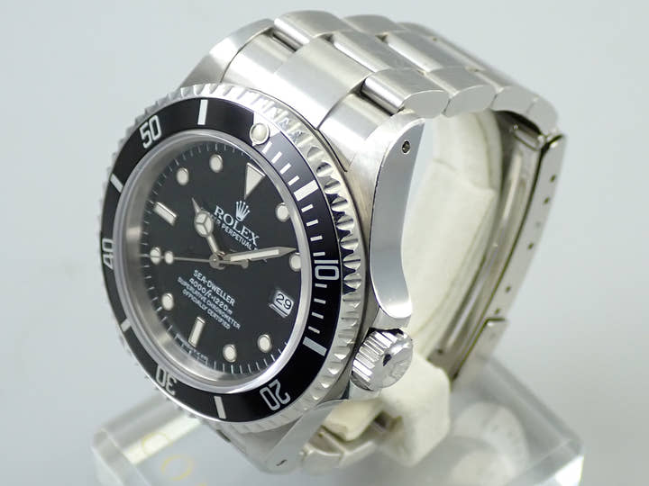 ロレックス シードゥエラー Ref.16600 ステンレススチール ブラック文字盤