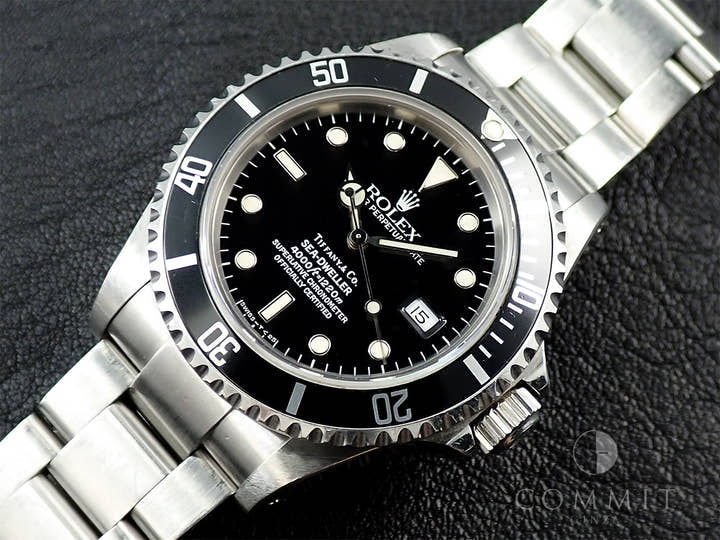 ロレックス シードゥエラー Ref.16600 ステンレススチール ブラック文字盤