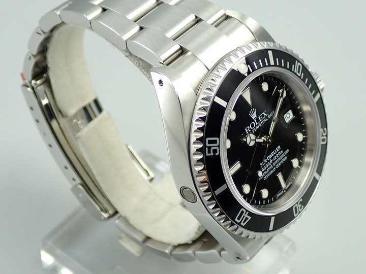 ロレックス シードゥエラー Ref.16600 ステンレススチール ブラック文字盤