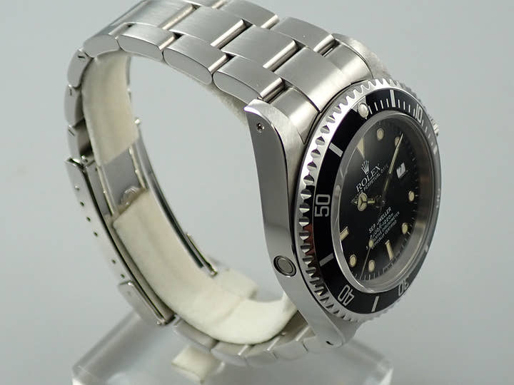 ロレックス シードゥエラー Ref.16600 ステンレススチール ブラック文字盤