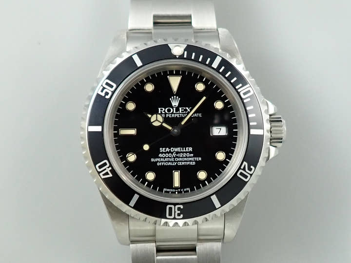 ロレックス シードゥエラー Ref.16600 ステンレススチール ブラック文字盤