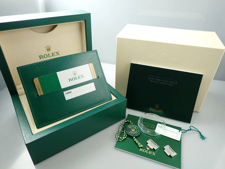 ロレックス シードゥエラー Ref.126600 ステンレススチール ブラック文字盤