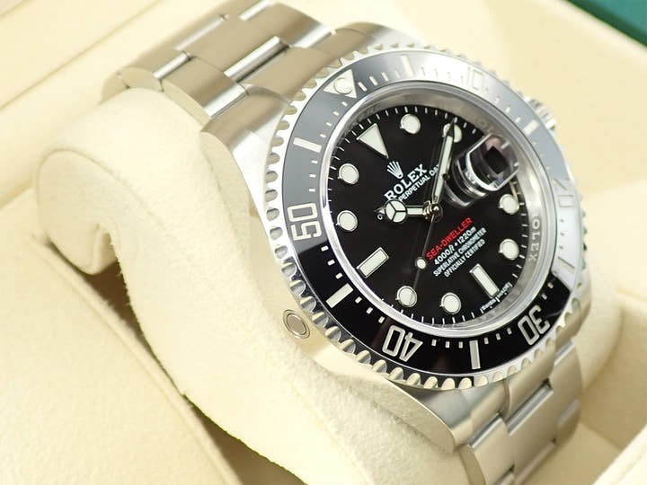 ロレックス シードゥエラー Ref.126600 ステンレススチール ブラック文字盤