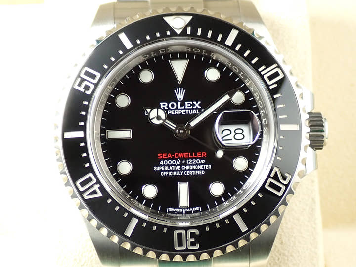 ロレックス シードゥエラー Ref.126600 ステンレススチール ブラック文字盤