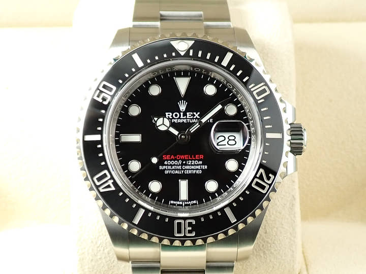 ロレックス シードゥエラー Ref.126600 ステンレススチール ブラック文字盤