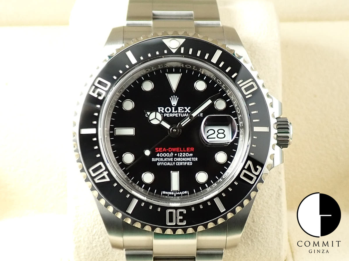 ロレックス シードゥエラー Ref.126600 ステンレススチール ブラック文字盤