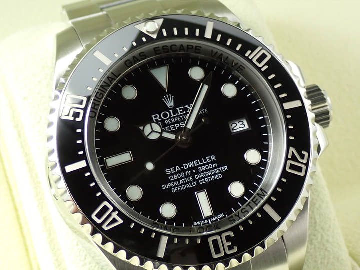 ロレックス シードゥエラー ディープシー Ref.116660 ステンレススチール ブラック文字盤