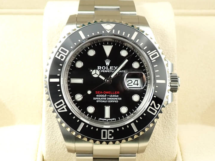 ロレックス シードゥエラー Ref.126600 ステンレススチール ブラック文字盤