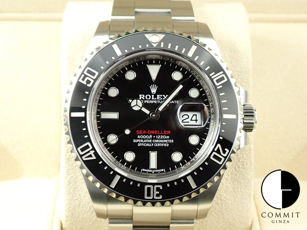 ロレックス シードゥエラー Ref.126600 ステンレススチール ブラック文字盤