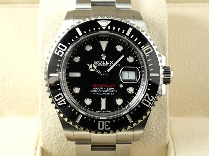 ロレックス シードゥエラー Ref.126600 ステンレススチール ブラック文字盤