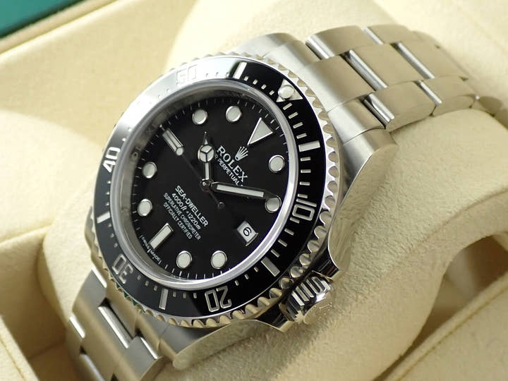 ロレックス シードゥエラー 4000 Ref.116600 ステンレススチール ブラック文字盤