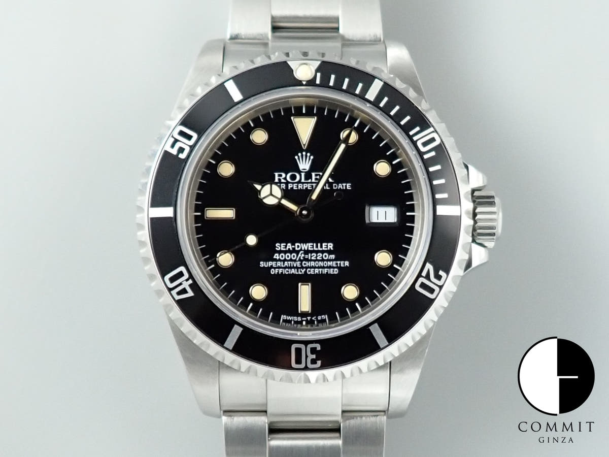 Rolex Sea-Dweller Ref. 16600 Stainless Steel Black Dial