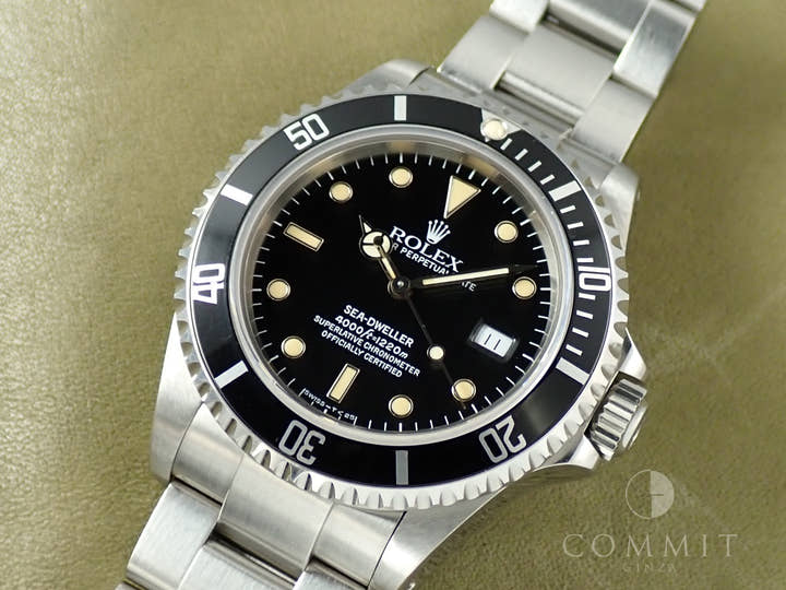 Rolex Sea-Dweller Ref. 16600 Stainless Steel Black Dial