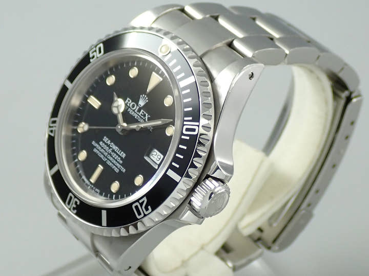 ロレックス シードゥエラー Ref.16600 ステンレススチール ブラック文字盤