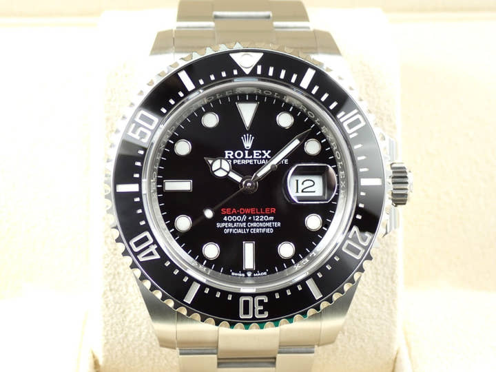 ロレックス シードゥエラー Ref.126600 ステンレススチール ブラック文字盤