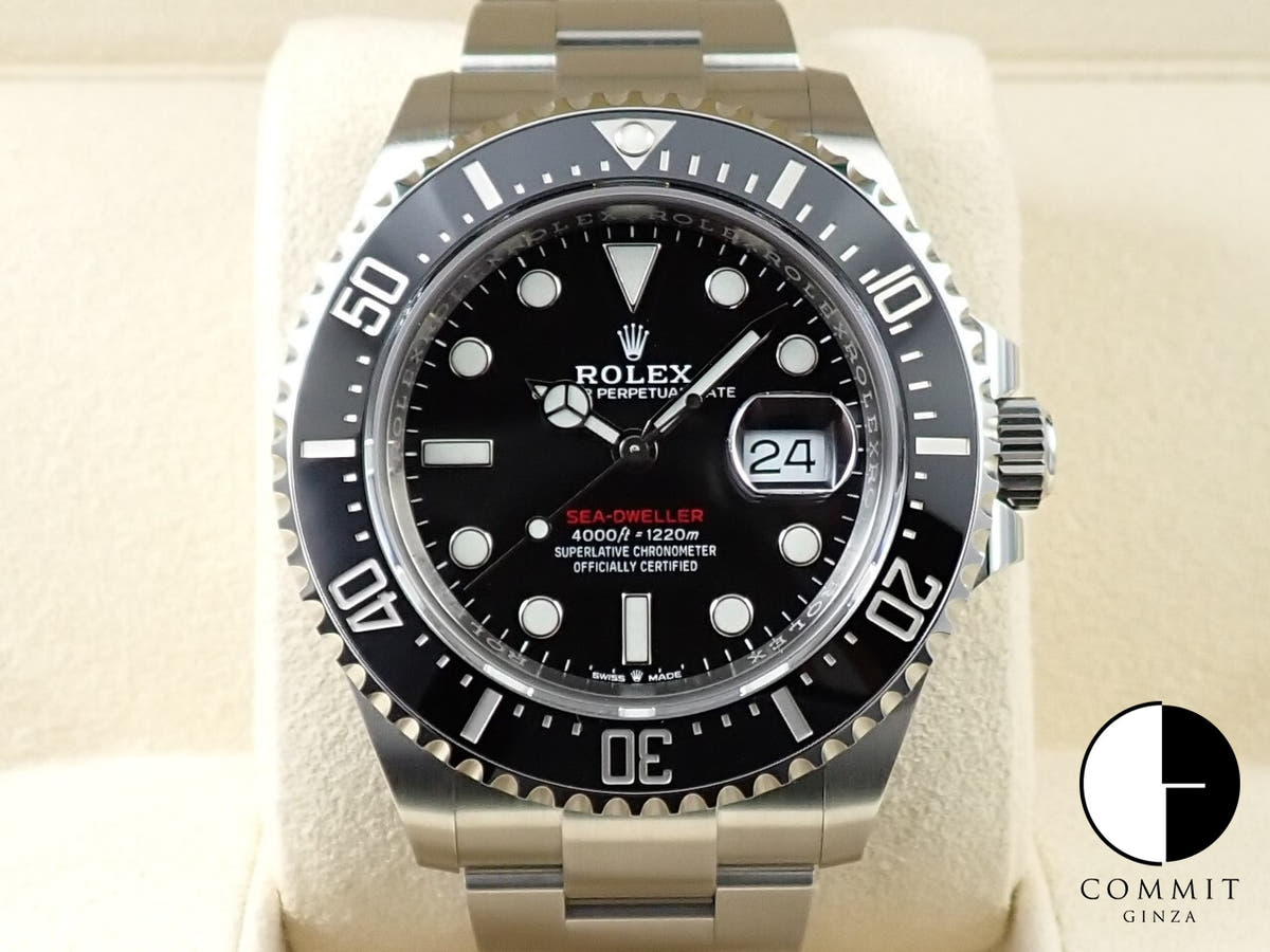 ロレックス シードゥエラー Ref.126600 ステンレススチール ブラック文字盤